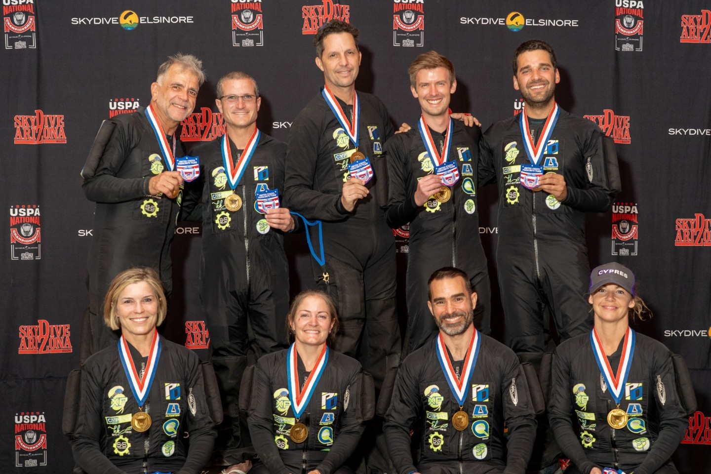 2026 Formation Skydiving 8-Way Team